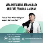 Visa Ikut Suami Jepang Easy And Fast From Cv. Amanah