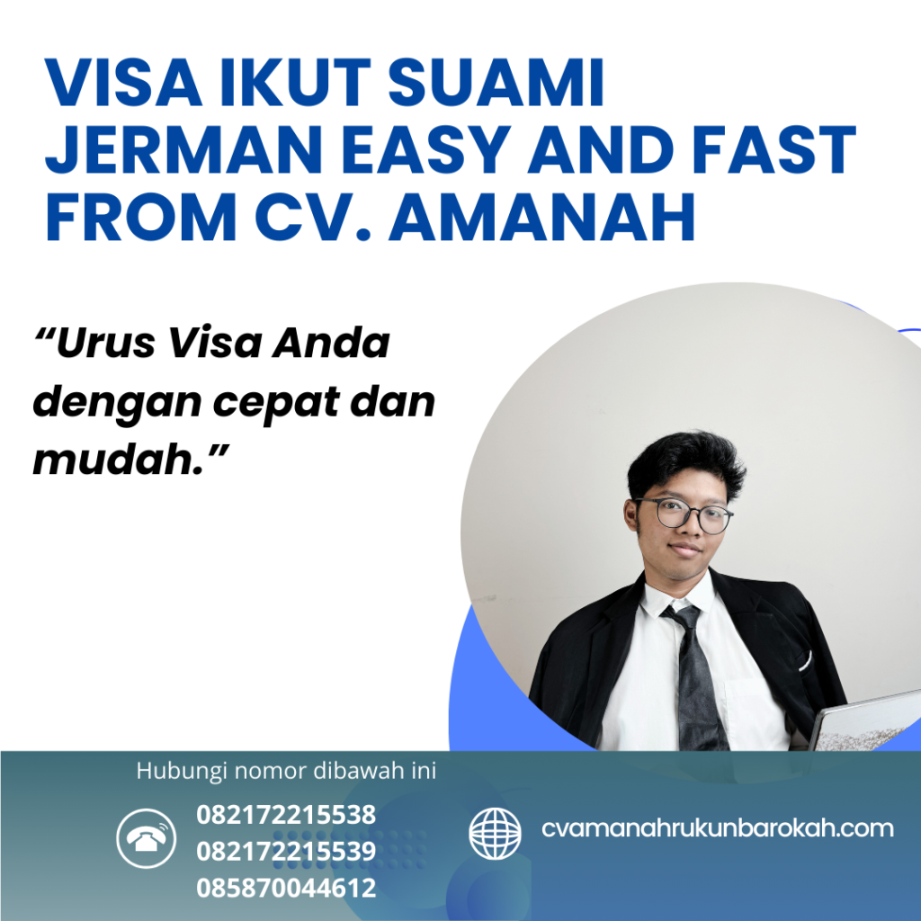 Visa Ikut Suami Jerman Easy And Fast From Cv. Amanah