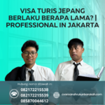 Visa Turis Jepang Berlaku Berapa Lama Professional In Jakarta
