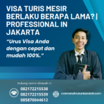 Visa Turis Mesir Berlaku Berapa Lama Professional In Jakarta