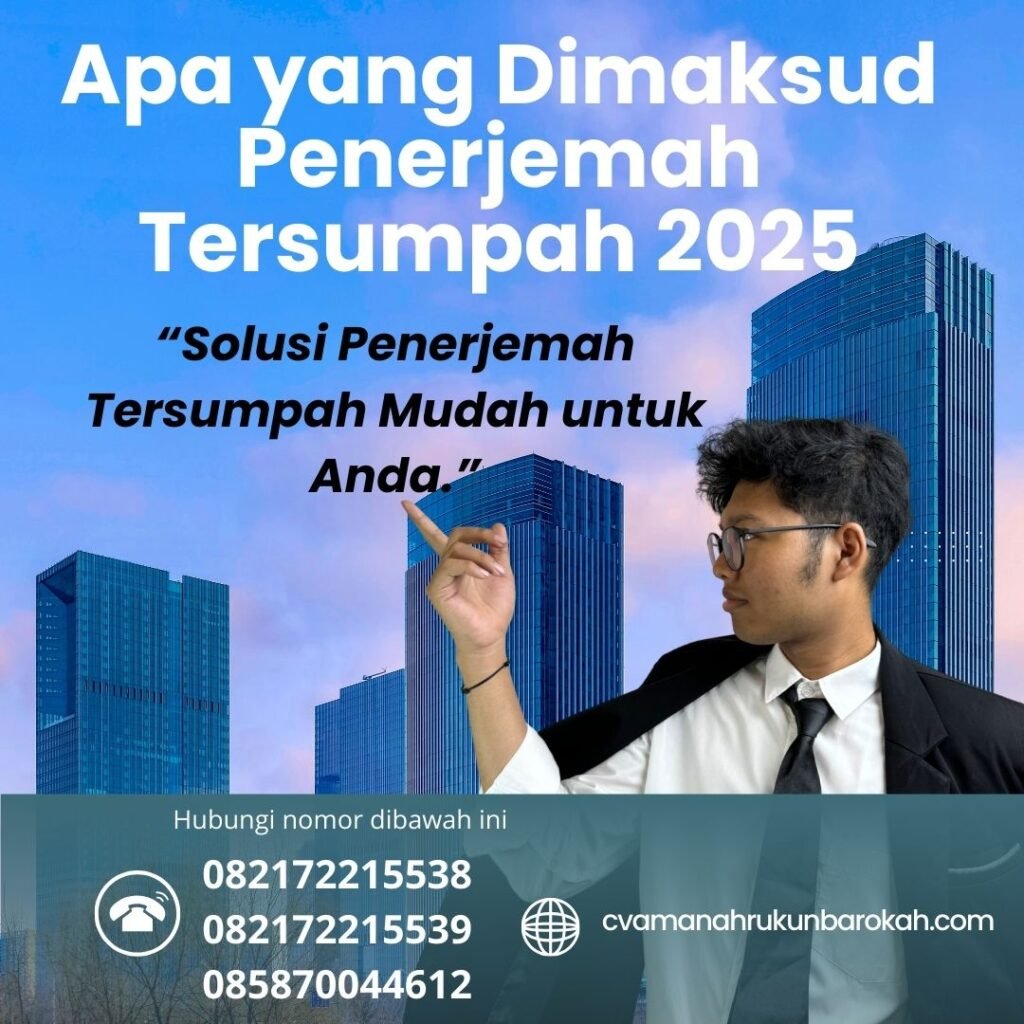 Apa Yang Dimaksud Penerjemah Tersumpah 2025