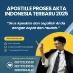 Apostille Proses Akta Indonesia Terbaru 2025