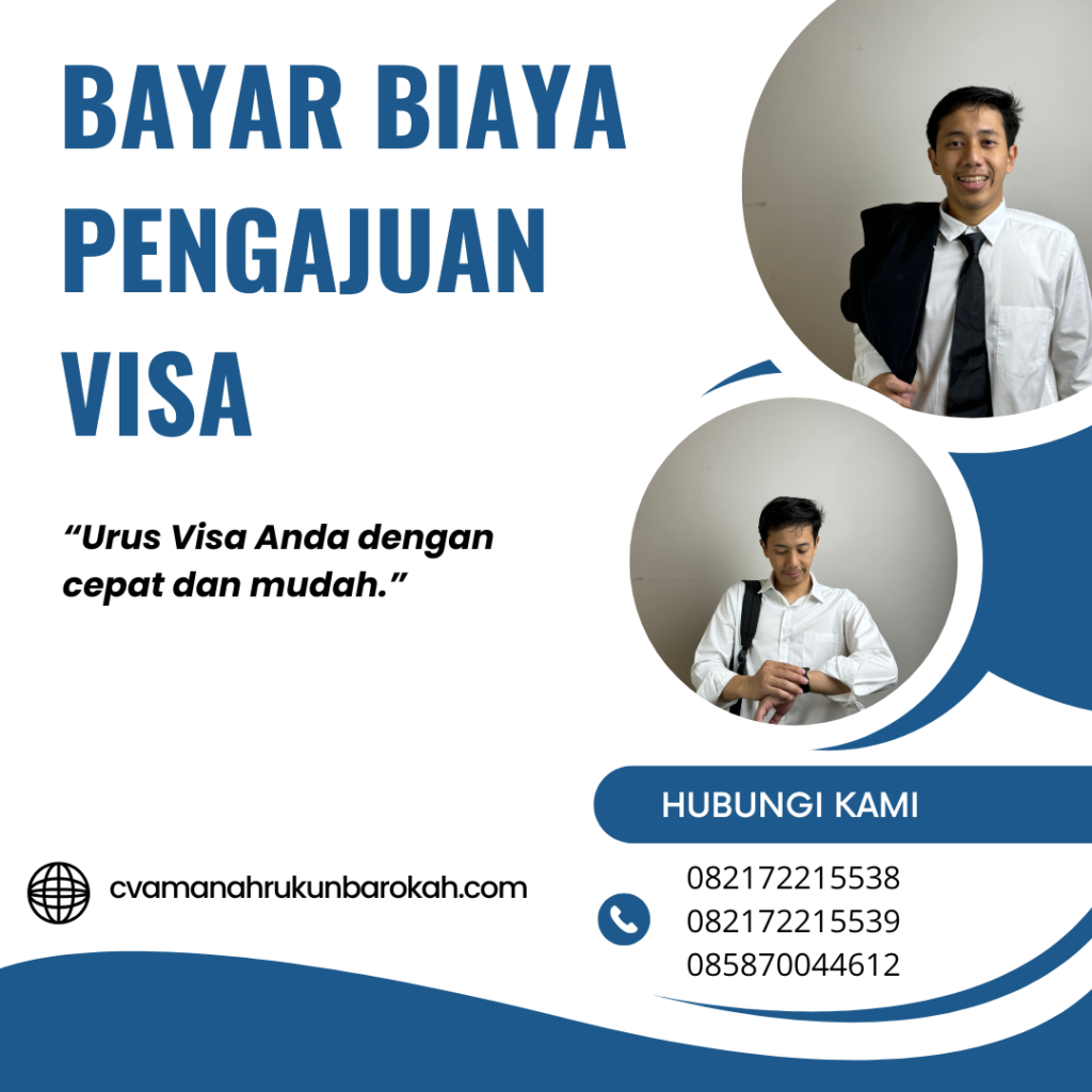 Bayar Biaya Pengajuan Visa Bayar Biaya Pengajuan Visa