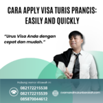 Cara Apply Visa Turis Prancis Easily And Quickly