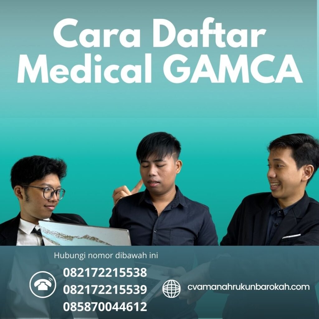 Cara Daftar Medical GAMCA Cara Daftar Medical Gamca