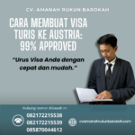 Cara Membuat Visa Turis Ke Austria 99% Approved