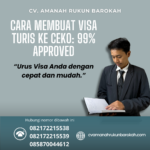 Cara Membuat Visa Turis Ke Ceko 99% Approved