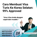 Cara Membuat Visa Turis Ke Korea Selatan 99% Approved
