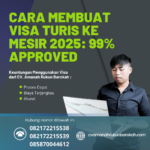 Cara Membuat Visa Turis Ke Mesir 2025 99% Approved