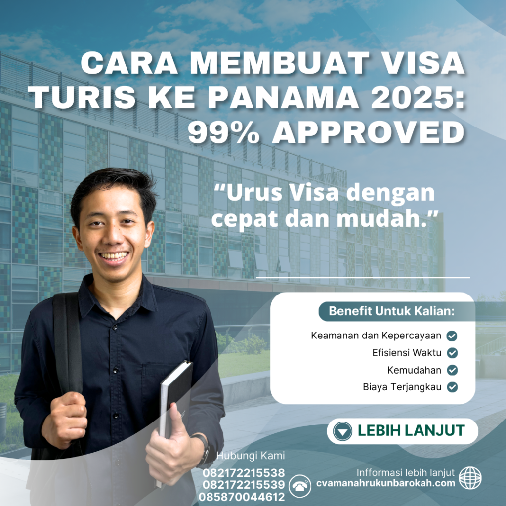 Cara Membuat Visa Turis Ke Panama 2025 99% Approved