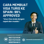 Cara Membuat Visa Turis Ke Spain 99% Approved