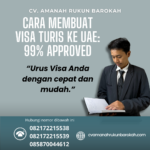 Cara Membuat Visa Turis Ke Uae 99% Approved