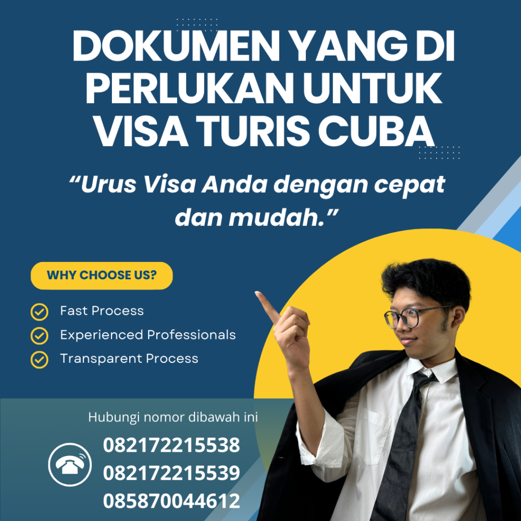 Dokumen yang Di perlukan untuk Visa Turis Cuba Dokumen Yang Di Perlukan Untuk Visa Turis Cuba
