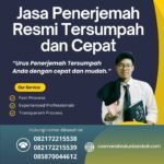 Jasa Penerjemah Resmi Tersumpah Dan Cepat