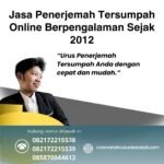 Jasa Penerjemah Tersumpah Online Berpengalaman Sejak 2012