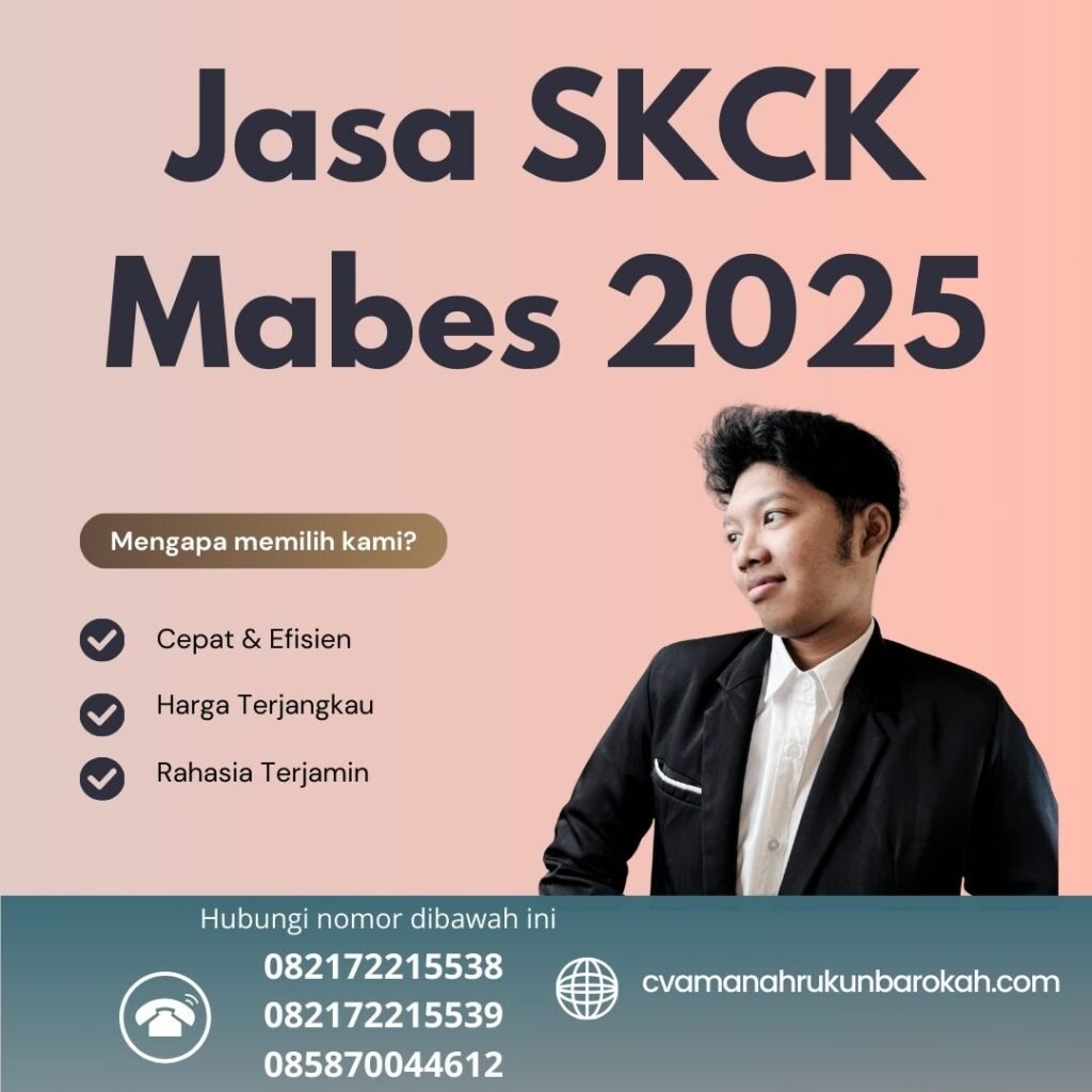 Jasa SKCK Mabes 2025 Jasa Skck Mabes 2025