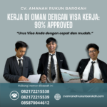 Kerja Di Oman Dengan Visa Kerja 99% Approved