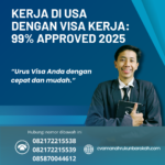 Kerja Di Usa Dengan Visa Kerja 99% Approved 2025