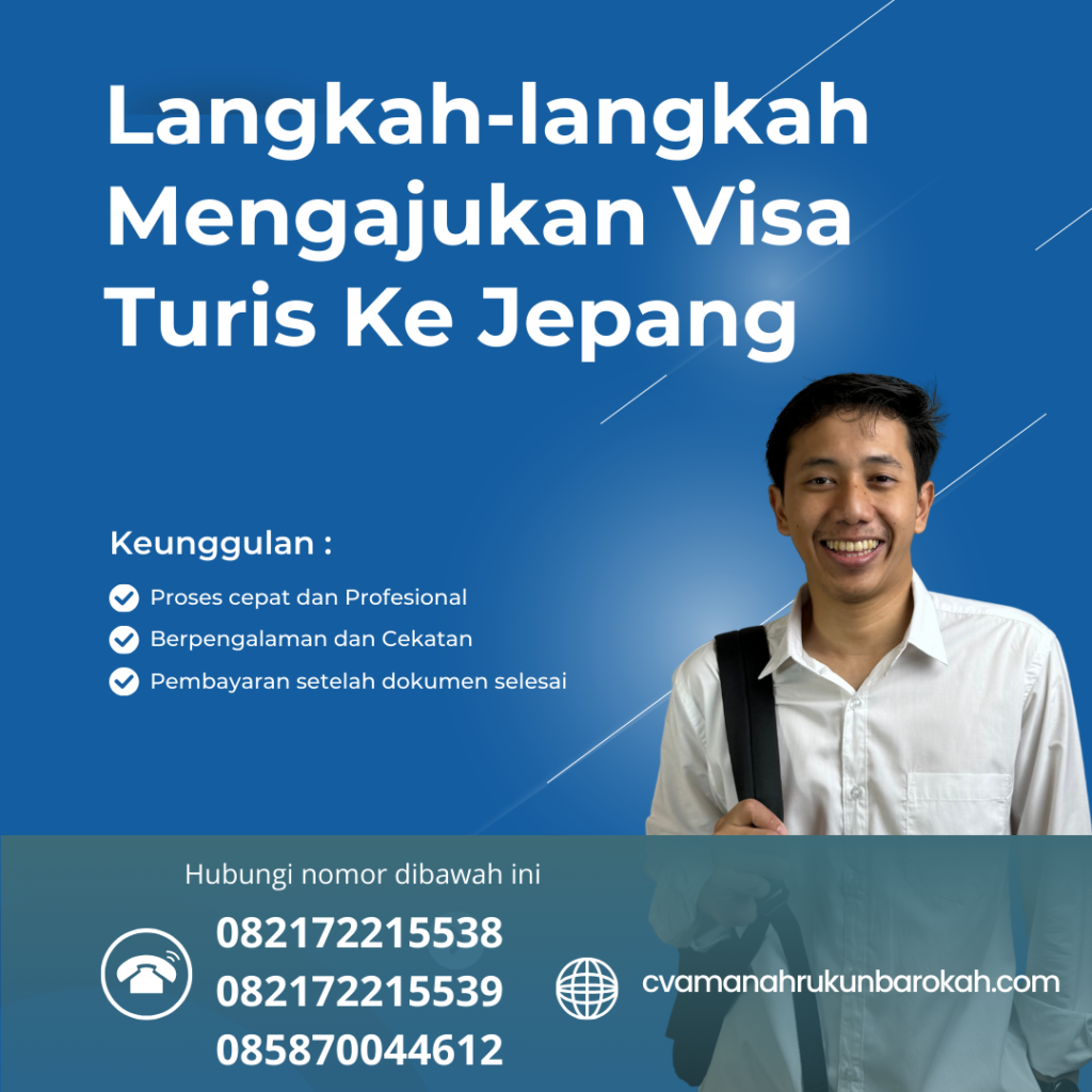 Langkah-langkah Mengajukan Visa Turis Ke Jepang Langkah Langkah Mengajukan Visa Turis Ke Jepang