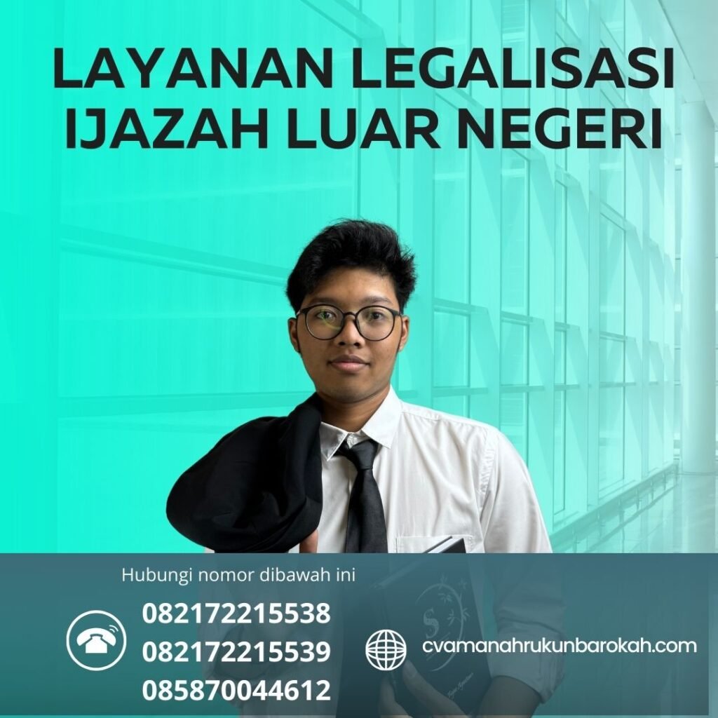 Layanan Legalisasi Ijazah Luar Negeri (1)