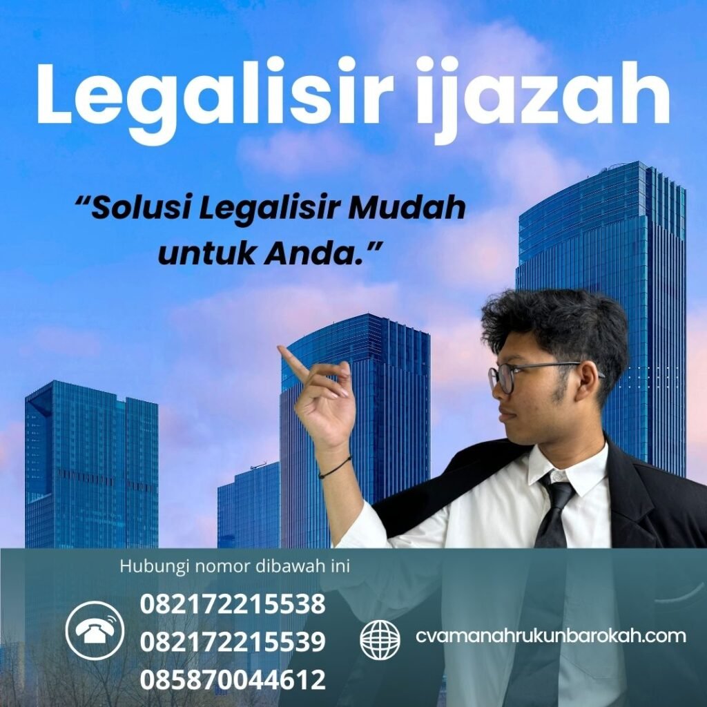 Legalisir ijazah Legalisir Ijazah