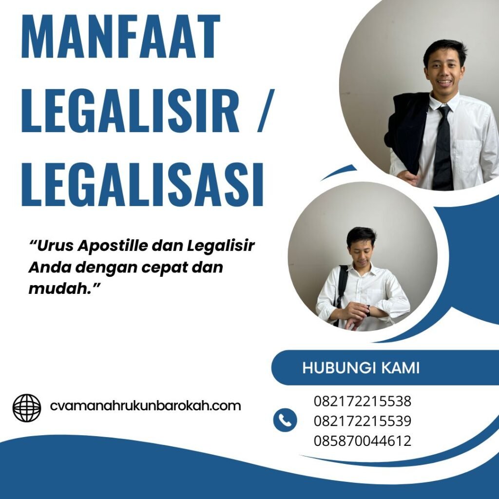 Manfaat Legalisir Legalisasi Manfaat Legalisir Legalisasi