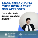 Masa Berlaku Visa Turis Bosnia 2025 99% Approved