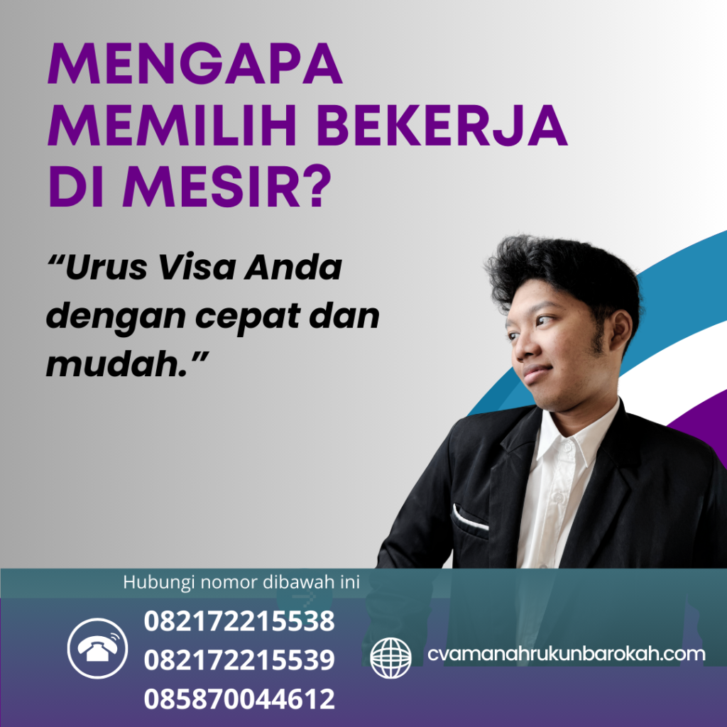Mengapa Memilih Bekerja Di Mesir