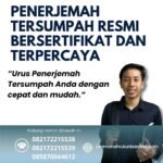 Penerjemah Tersumpah Resmi Bersertifikat Dan Terpercaya