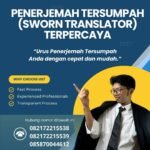 Penerjemah Tersumpah (sworn Translator) Terpercaya