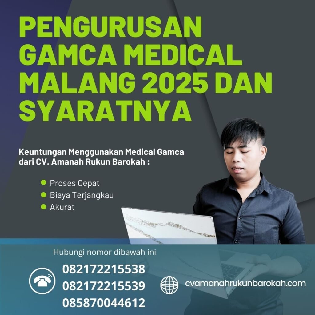 Pengurusan Gamca Medical Malang 2025 Dan Syaratnya