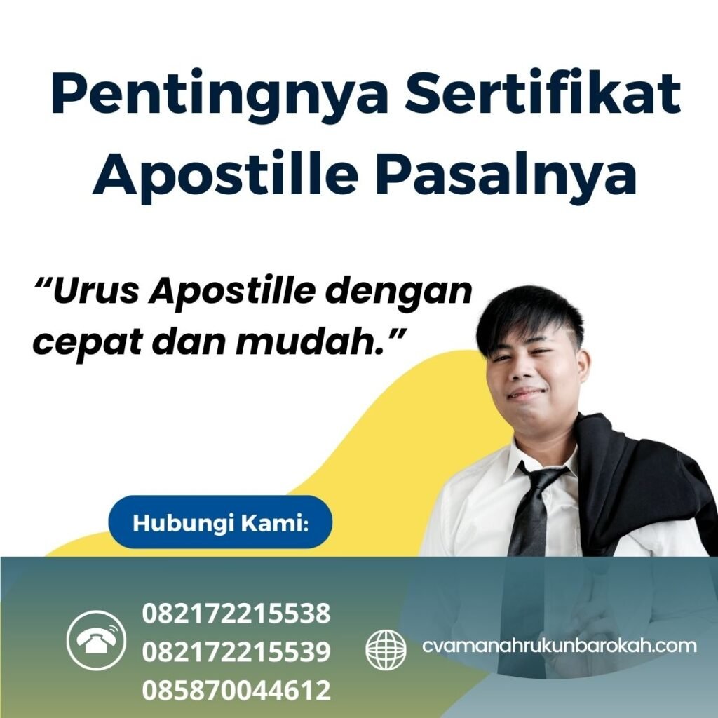 Pentingnya Sertifikat Apostille Pasalnya Pentingnya Sertifikat Apostille Pasalnya