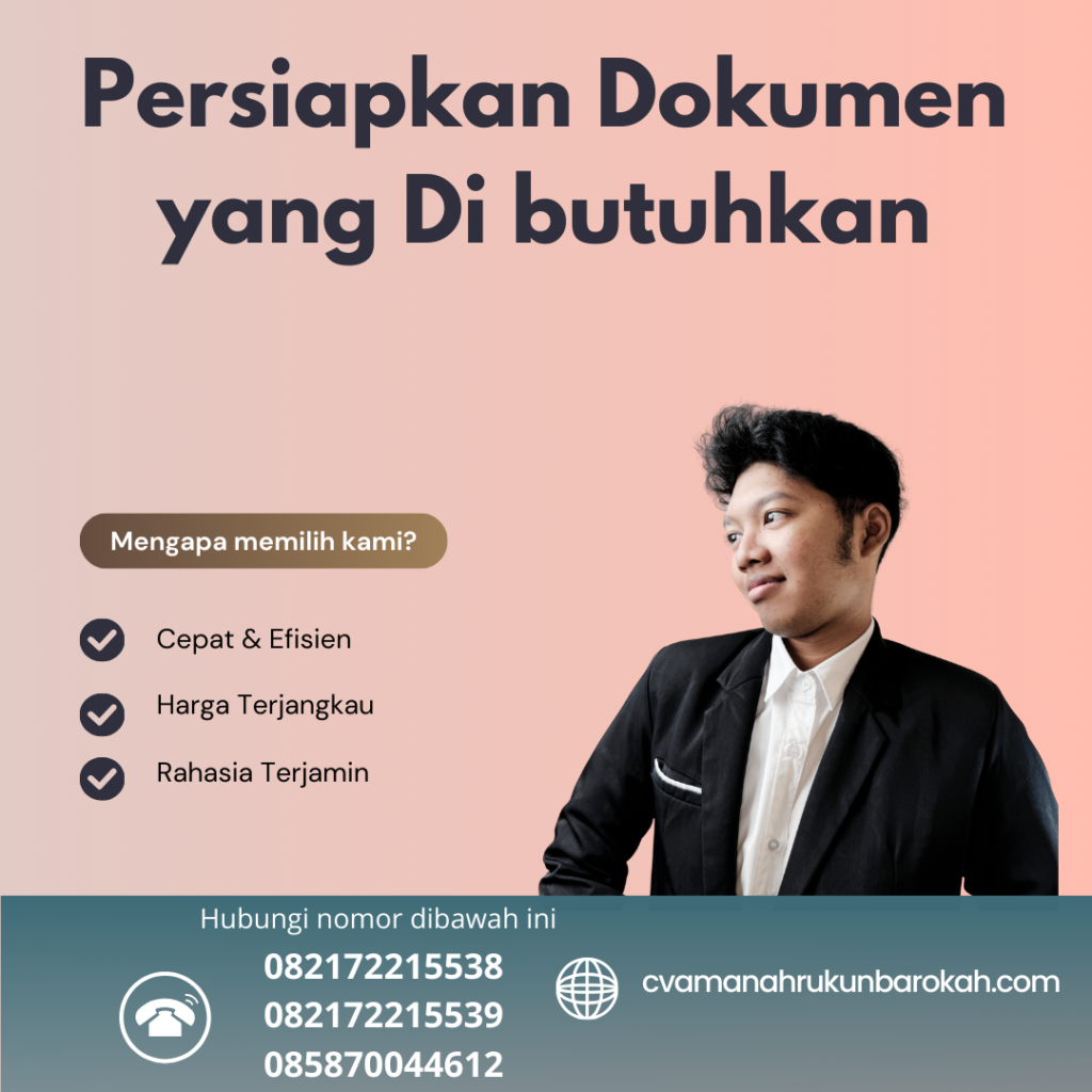 Persiapkan Dokumen yang Di butuhkan Persiapkan Dokumen Yang Di Butuhkan