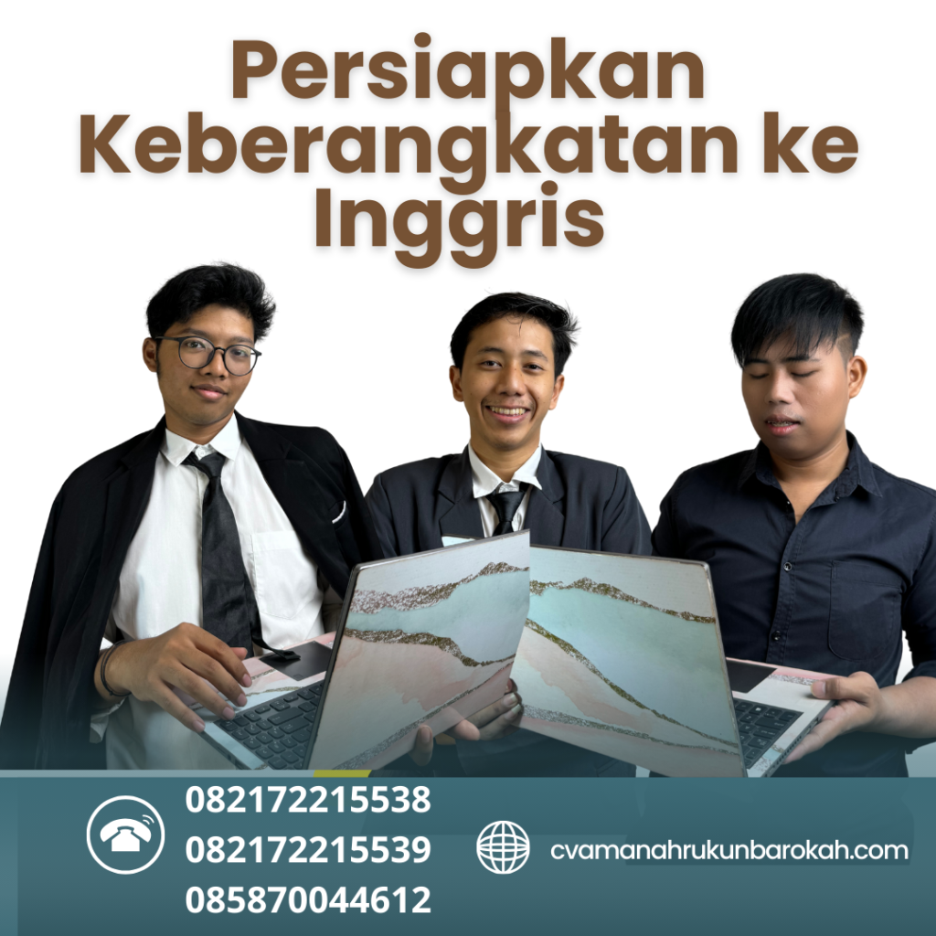 Persiapkan Keberangkatan Ke Inggris