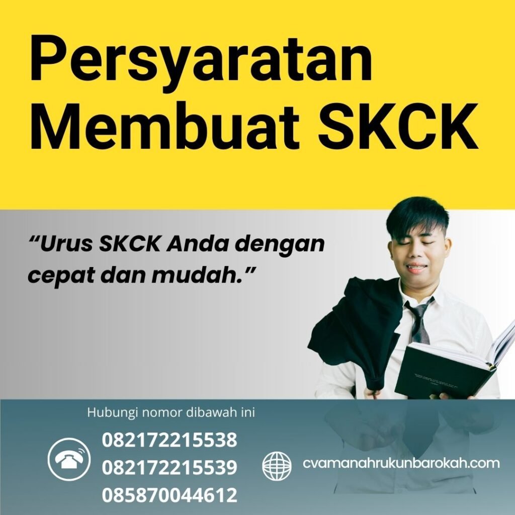 Persyaratan Membuat Skck