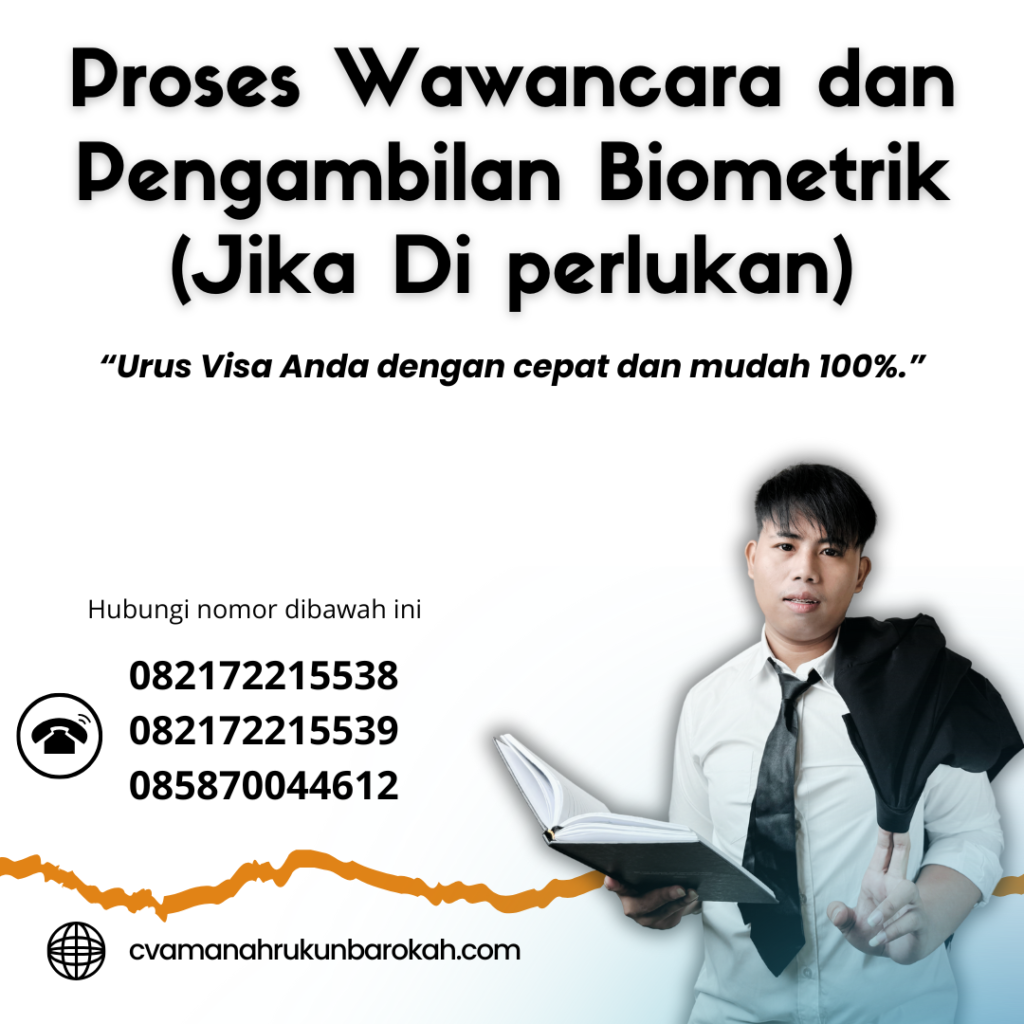 Proses Wawancara Dan Pengambilan Biometrik (jika Di Perlukan)