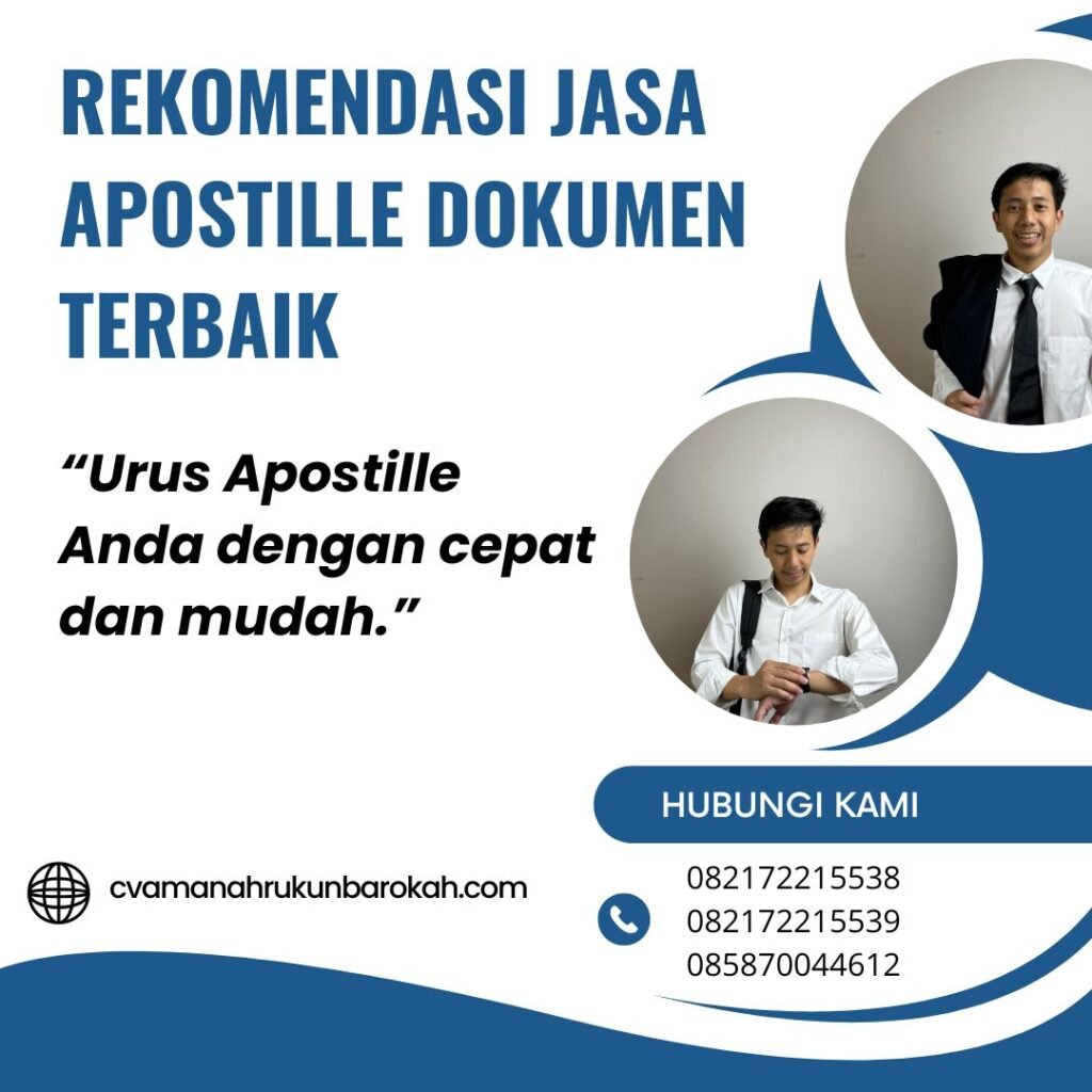 Rekomendasi Jasa Apostille Dokumen Terbaik Rekomendasi Jasa Apostille Dokumen Terbaik