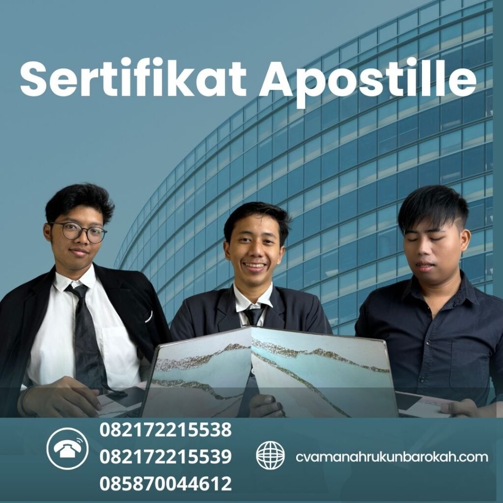 Sertifikat Apostille Sertifikat Apostille