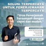 Solusi Terpercaya Untuk Penerjemahan Terpercaya