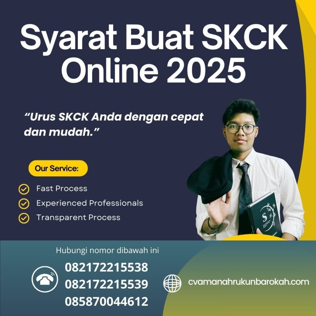 Syarat Buat skck online 2025