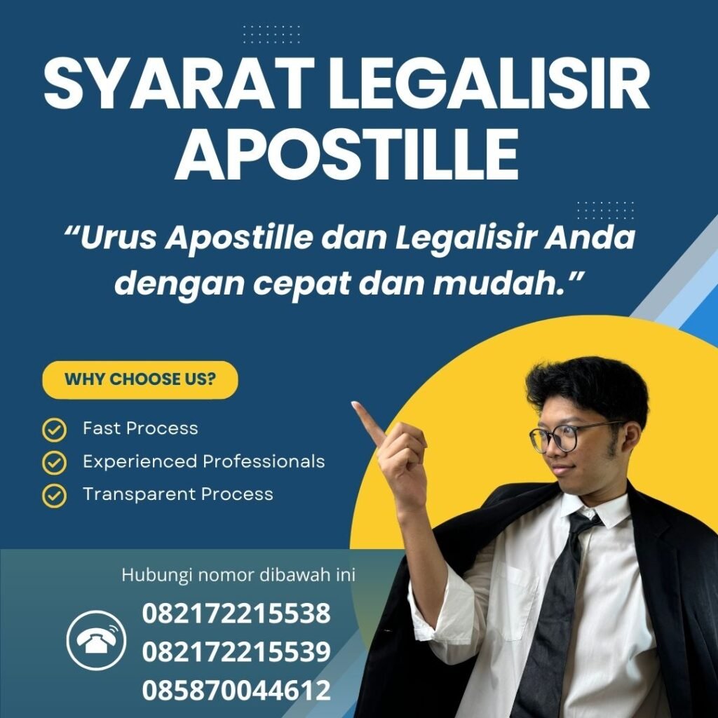 Syarat Legalisir Apostille Syarat Legalisir Apostille