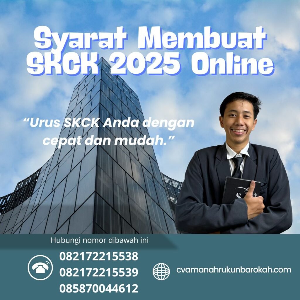 Syarat Membuat Skck 2025 Online