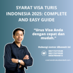 Syarat Visa Turis Indonesia 2025 Complete And Easy Guide