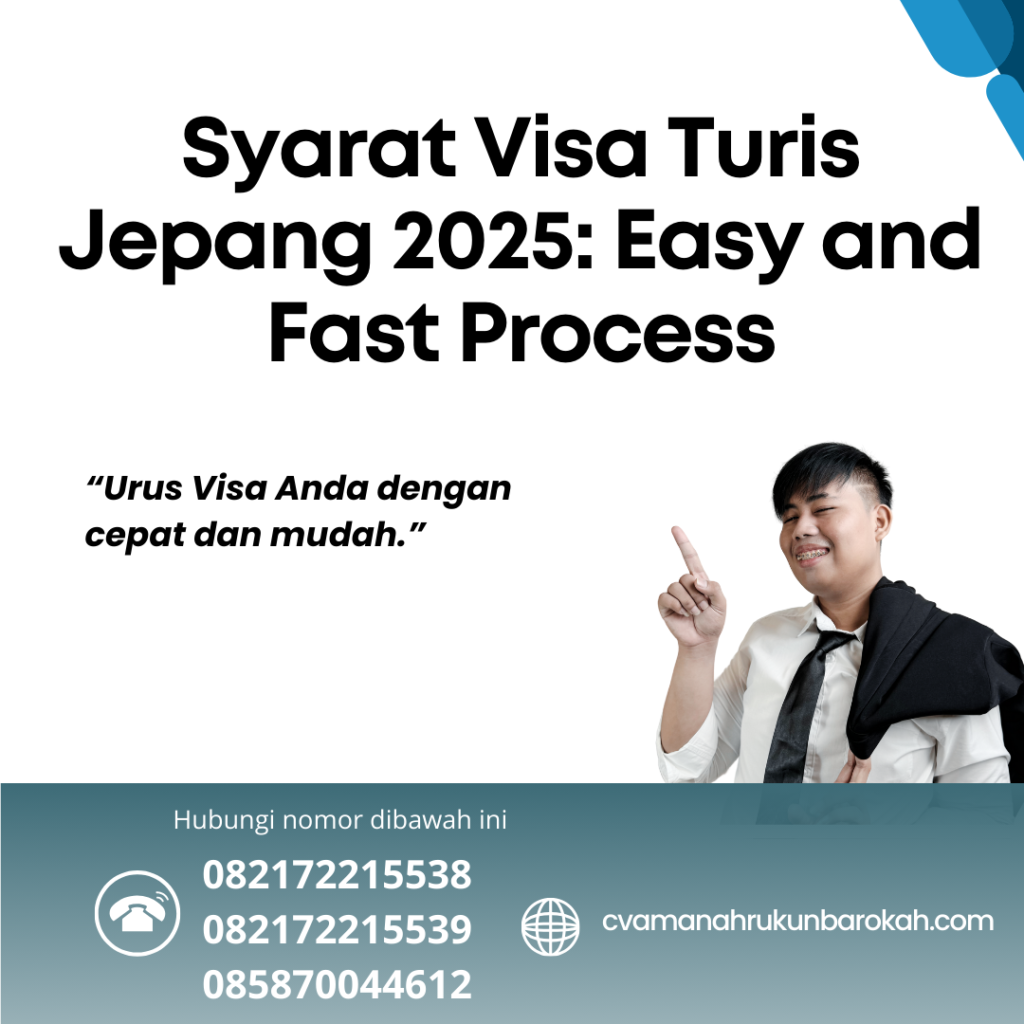 Syarat Visa Turis Jepang 2025 Easy And Fast Process