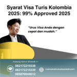 Syarat Visa Turis Kolombia 2025 99% Approved 2025