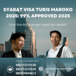 Syarat Visa Turis Maroko 2025 99% Approved 2025