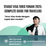 Syarat Visa Turis Yunani 2025 Complete Guide For Travelers