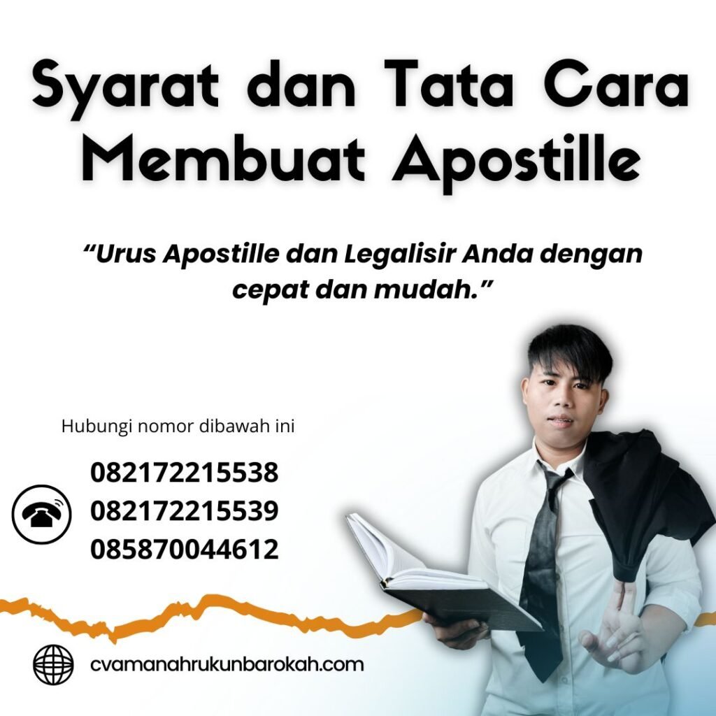 Syarat dan Tata Cara Membuat Apostille Syarat Dan Tata Cara Membuat Apostille