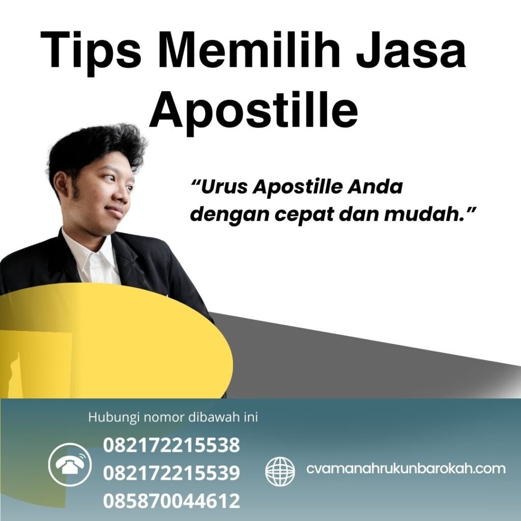 Tips Memilih Jasa Apostille Tips Memilih Jasa Apostille