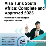 Visa Turis South Africa Complete And Approved 2025